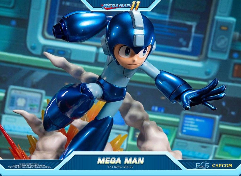 First4Figures Mega Man 11 Statue, Verzamelen, Beelden en Beeldjes, Ophalen of Verzenden, Nieuw, Overige typen