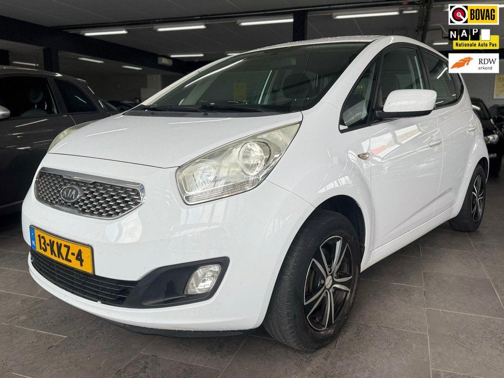 Kia Venga 1.4 CVVT X-tra airco cruise controle lm-velgen ele, Auto's, Kia, Voorwielaandrijving, Euro 5, Stof, Gebruikt