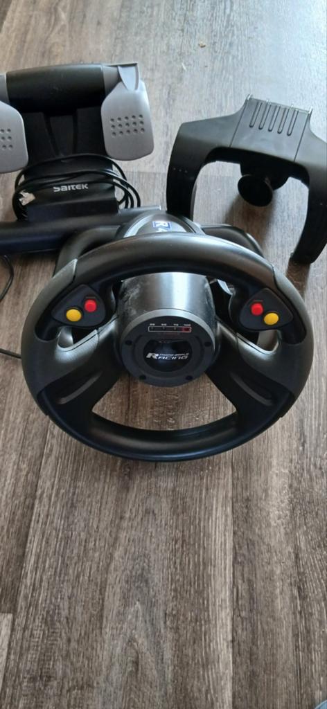Race stuur, Spelcomputers en Games, Ophalen of Verzenden, Zo goed als nieuw