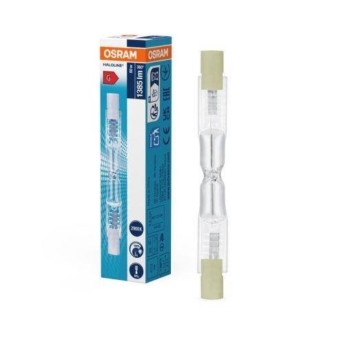 19x Osram Haloline 64690 | Halogeen staaflamp (qwe), Osram, 60 watt of meer, Nieuw, Overige fittingen