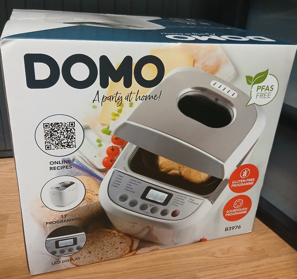 Broodbakmachine DOMO, Ophalen, Nieuw