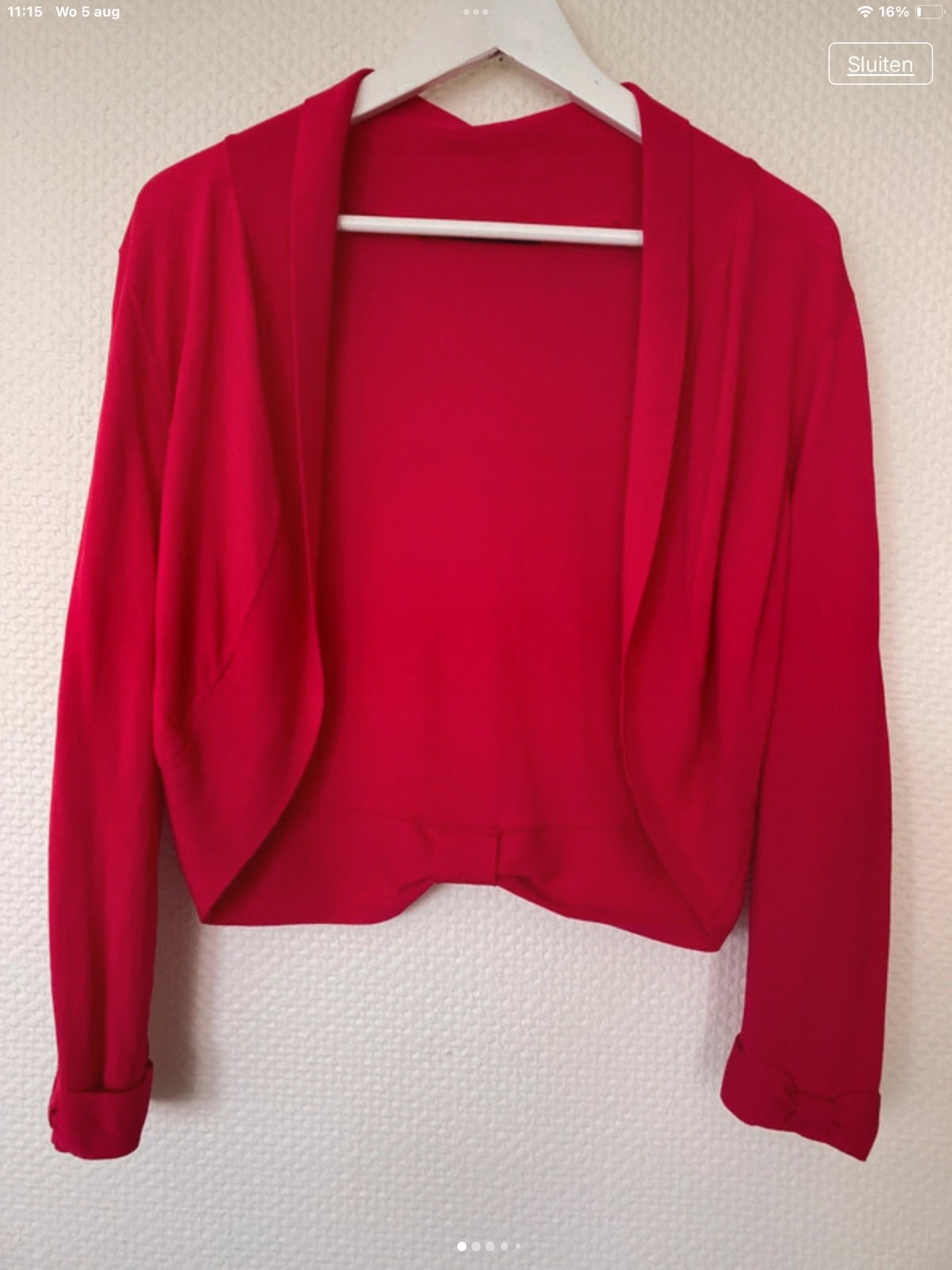 Steps Fuchsia Roze Bolero Vest Maat Maat XL = M, Verzenden, Zo goed als nieuw, Maat 38/40 (M), Roze