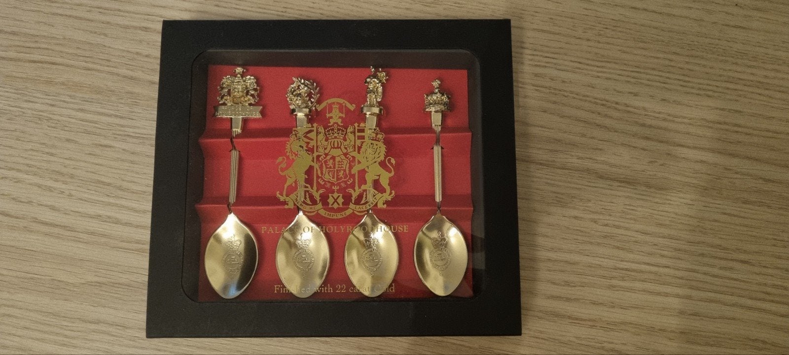 Theelepel Set Palace of Holyroodhouse, Ophalen of Verzenden, Nieuw