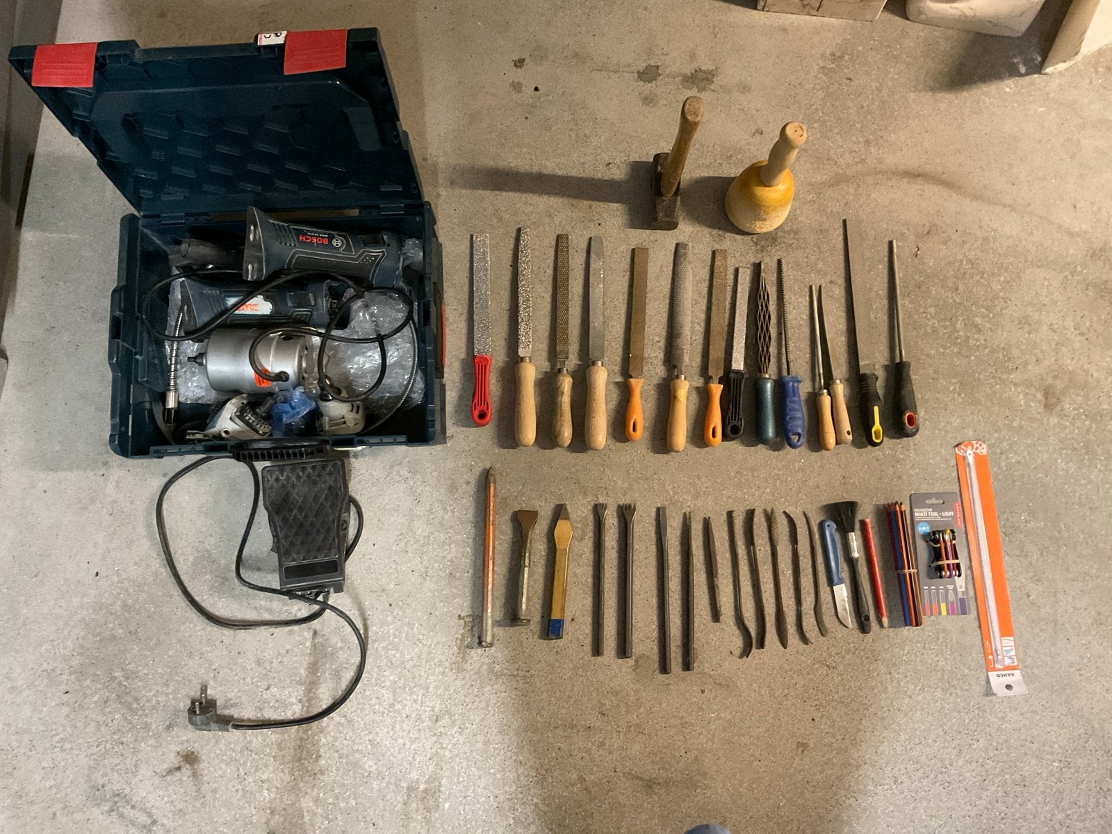Complete beeldhouwers  Set, Ophalen of Verzenden, Gebruikt