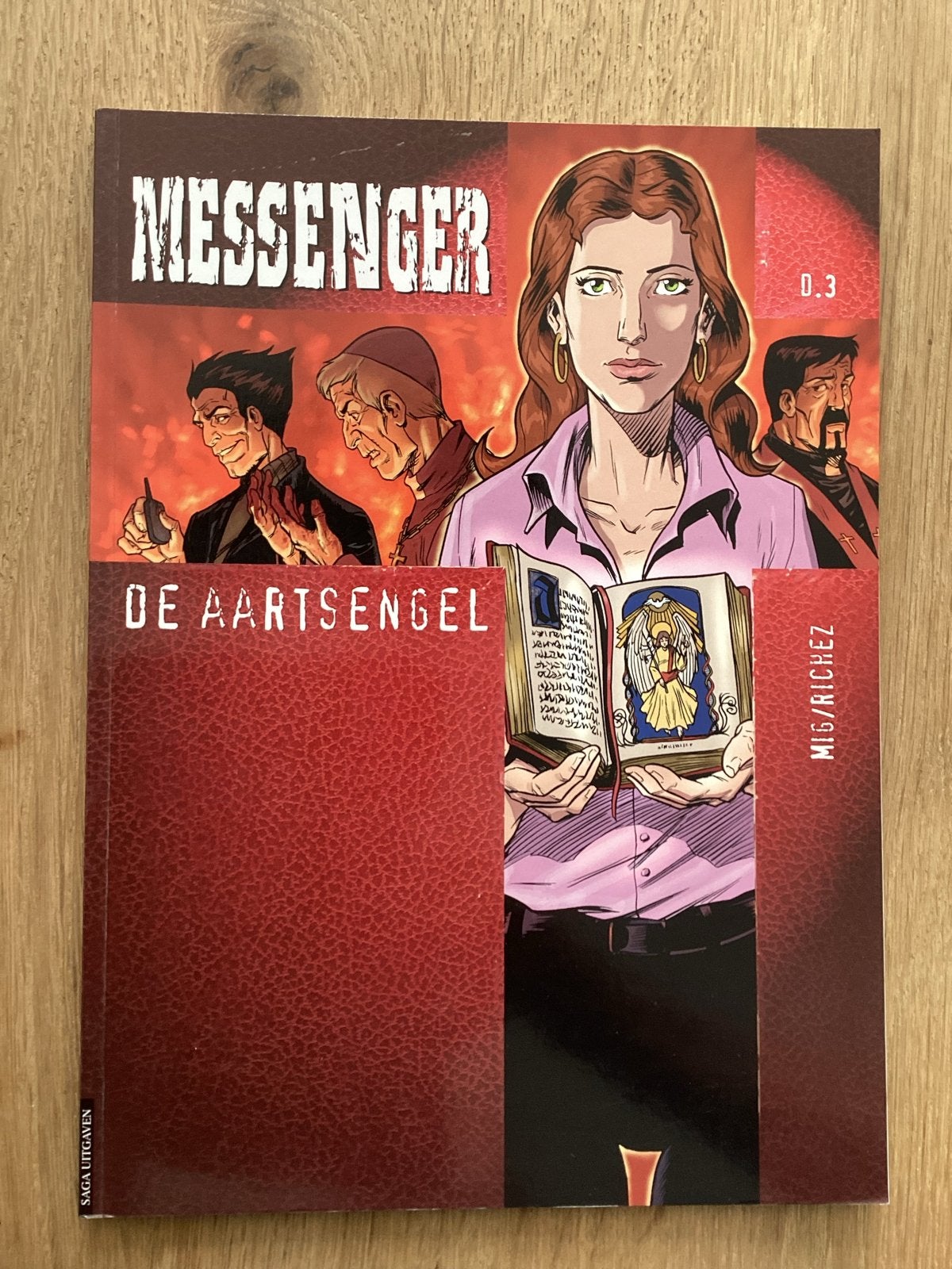 Messenger stripboeken - De Aartsengel & Just Before Present, Meerdere stripboeken, Ophalen of Verzenden, Zo goed als nieuw