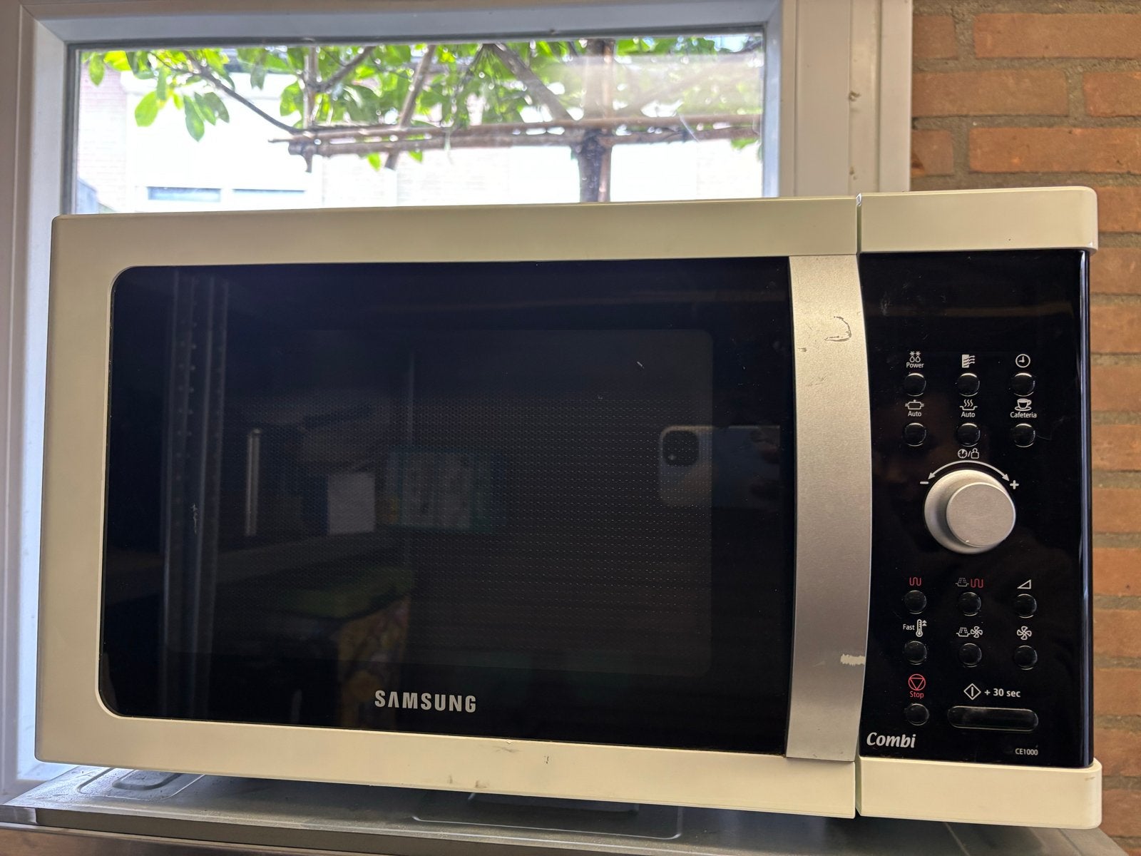 Samsung Combi Magnetron, Ophalen, Combimagnetron, Grill, Zo goed als nieuw