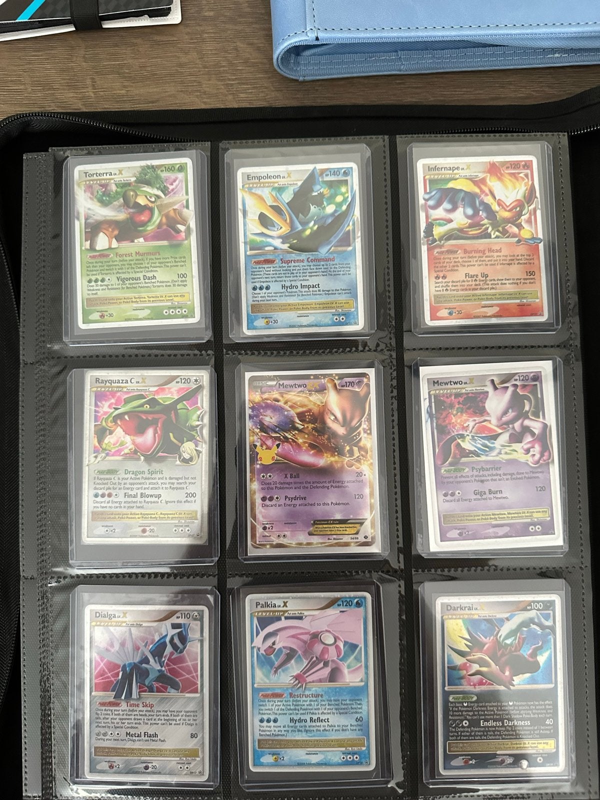 Grote collectie Pokémon kaarten vintage en modern in mappen, Ophalen, Gebruikt, Meerdere kaarten