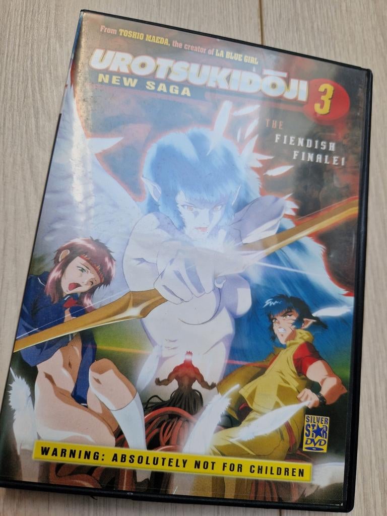 dvd urotsukidoji new sage legend of the overfiend 18+ 3, Cd's en Dvd's, Alle leeftijden, Ophalen of Verzenden, Zo goed als nieuw