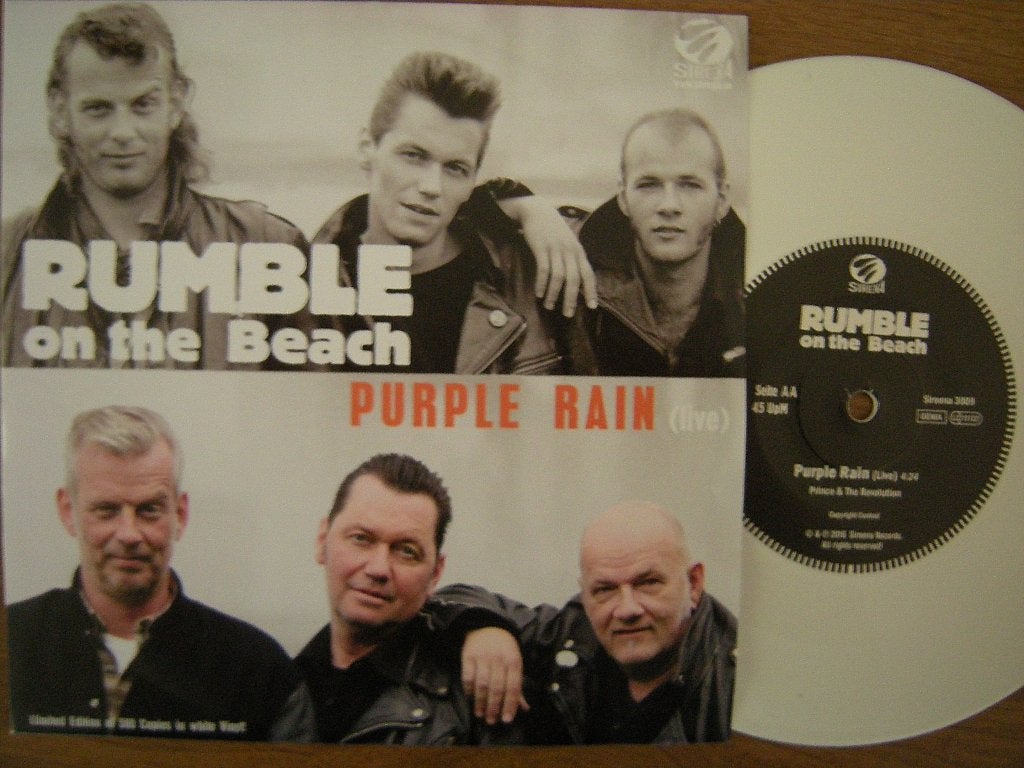 Rumble On The Beach (Purple Rain) / The Perc Meets The Hidde, Reissue, Overige genres, 7 inch, Ophalen of Verzenden