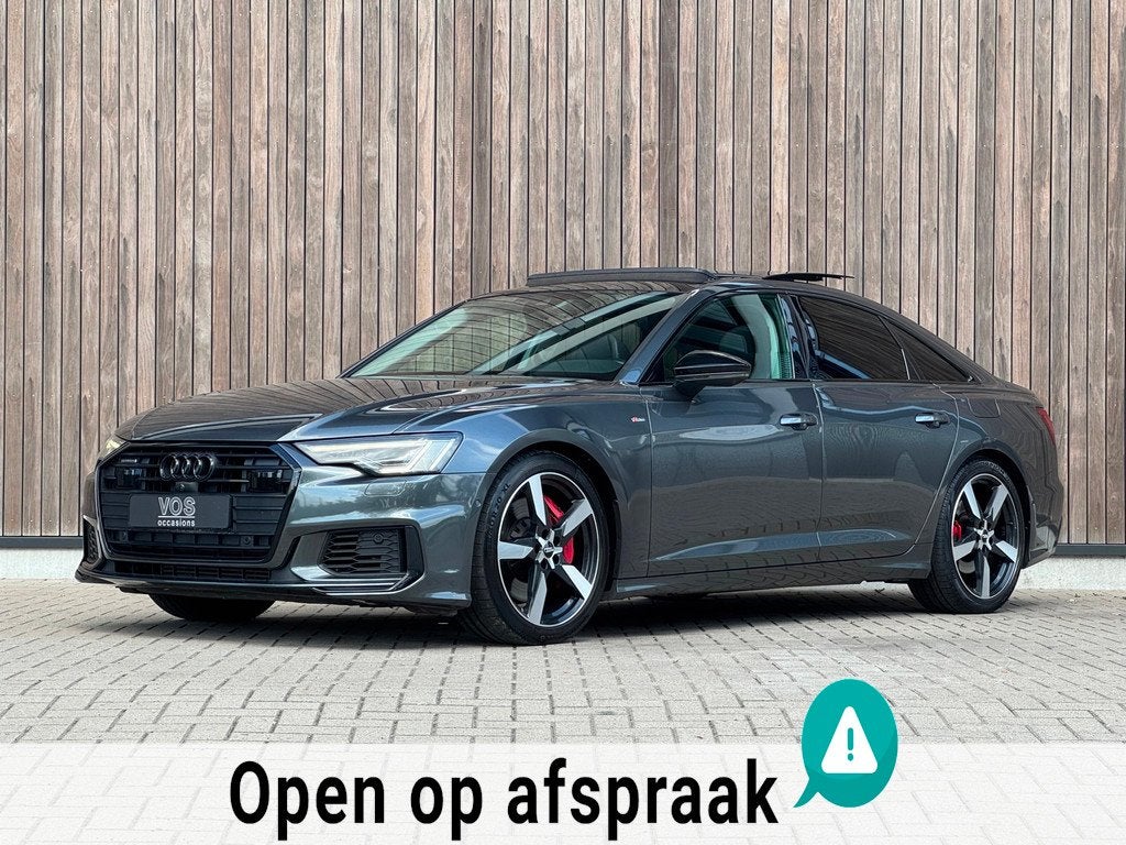 Audi A6 Limousine 55 TFSI e quattro Competition /S-Line /ACC, Automaat, Automatische klimaatregeling, Gebruikt, Zwart