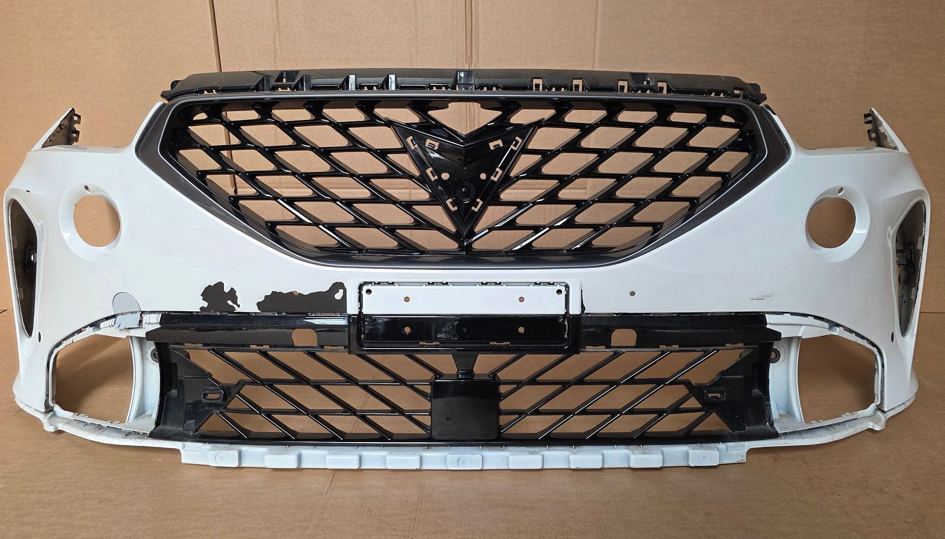 Voorbumper Cupra Formentor Origineel 6xPDC LB9A 5FF807221, Gebruikt, -, Ophalen of Verzenden, Bumper