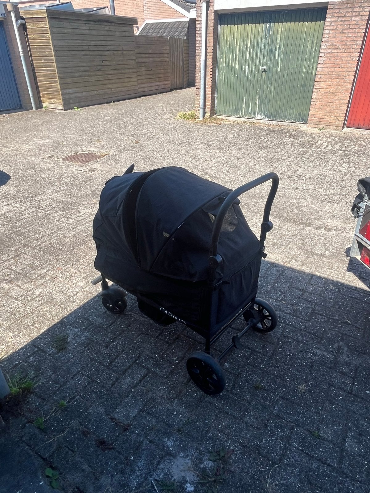 Carino bolderkar/duowagen - Ideaal voor uitstapjes!, Gebruikt, Duowagen, Combiwagen, Ophalen