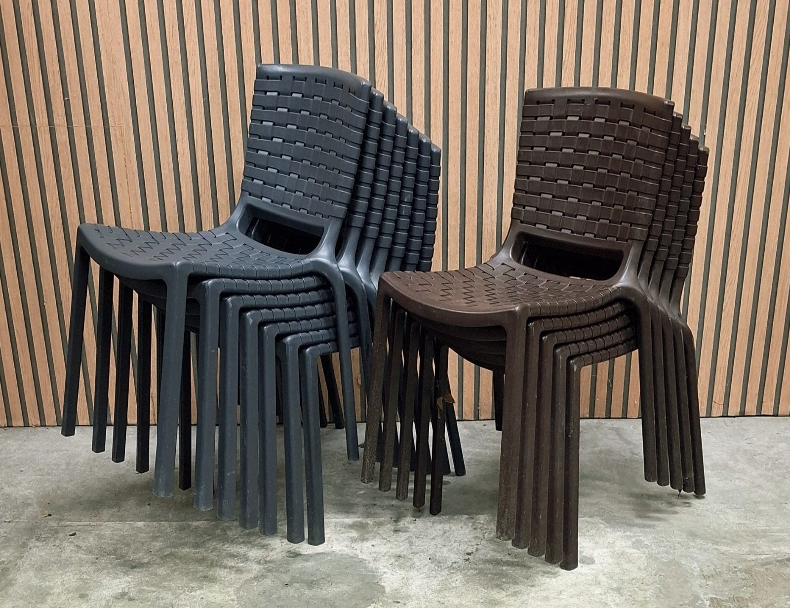 31 x Pedrali design stoelen kantine kantoor terrasstoelen, Huis en Inrichting, Kunststof, Ophalen of Verzenden, Zo goed als nieuw