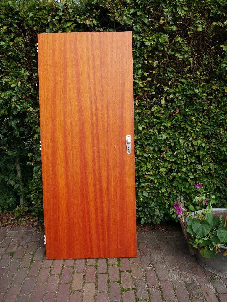 7 houten binnendeuren (stomp), zo goed als nieuw, Doe-het-zelf en Verbouw, 80 tot 100 cm, Binnendeur, Ophalen of Verzenden, Zo goed als nieuw