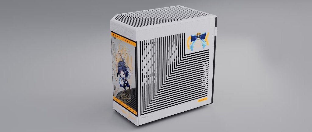 Foto 8 van Limited edition Hololive Ouro Kronii HYTE Y60 PC Case