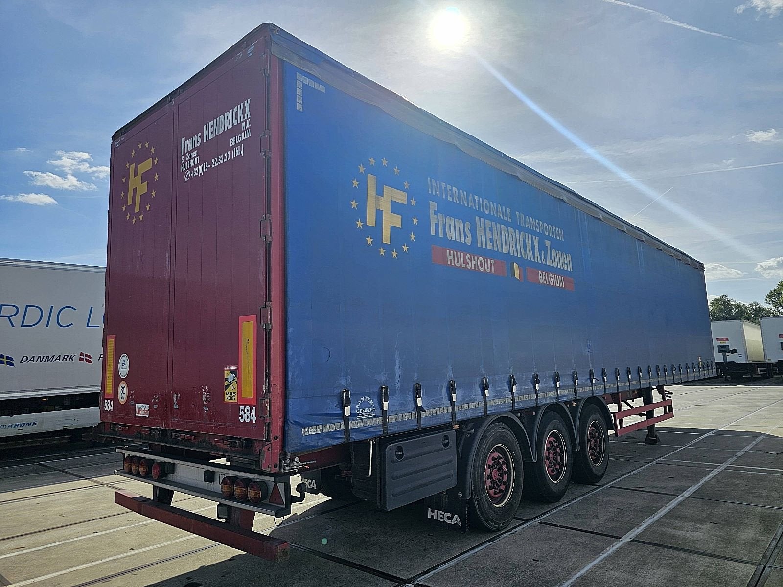 PACTON TXD339 disc brakes, Auto's, Overige kleuren, Bedrijf, Aanhangers en Opleggers, Te koop
