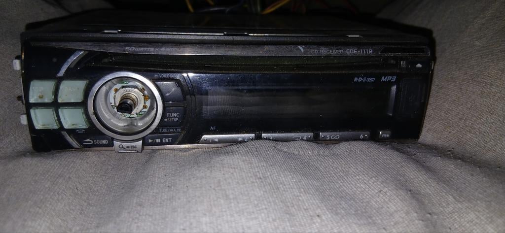 Autoradio/cd speler alpine CDE 111 R, Ophalen of Verzenden, Gebruikt