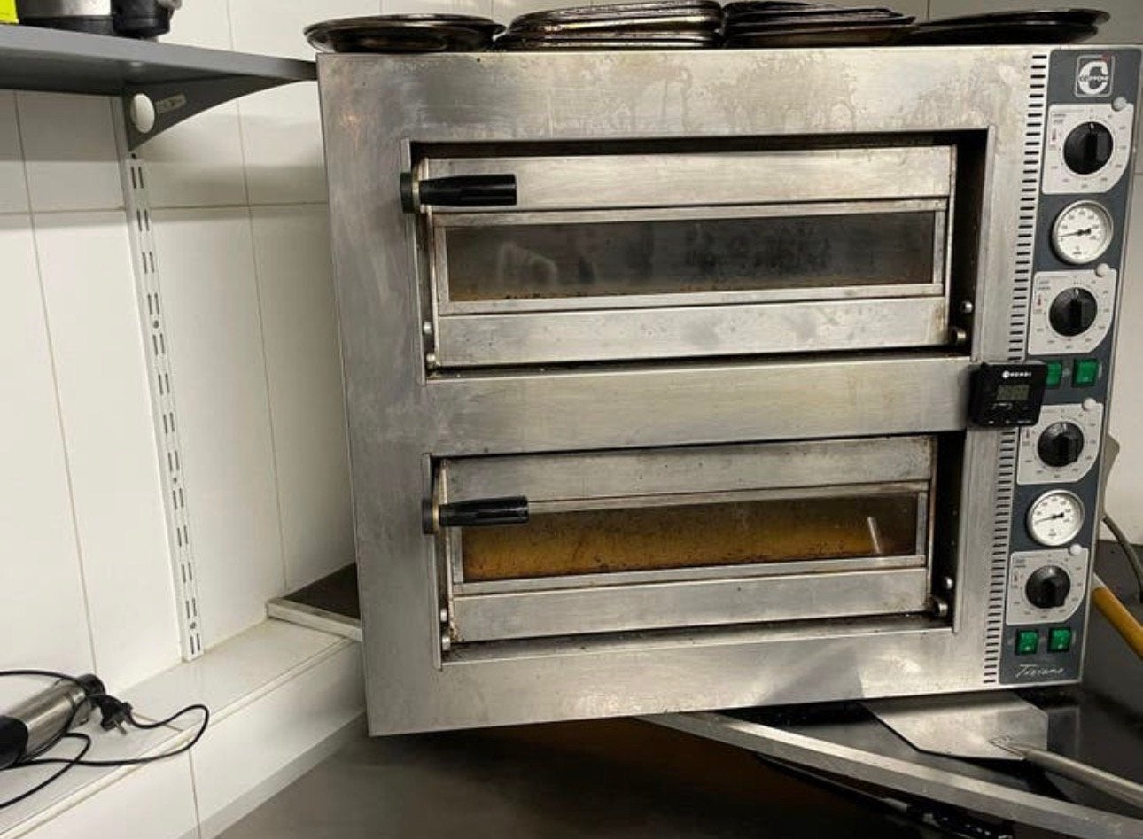 Pizza Oven BJ 2013 RVS HORECA RESTAURANT CAFE, Ophalen, Zo goed als nieuw