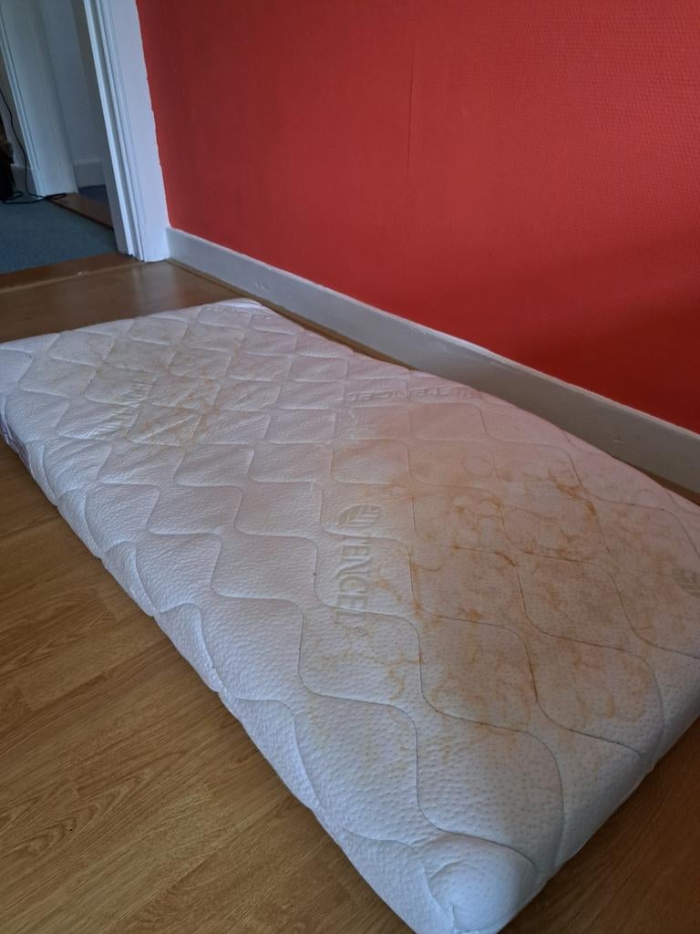 ABZ Tencel White Panther Koudschuim HR 30 Matras, Ophalen, Gebruikt