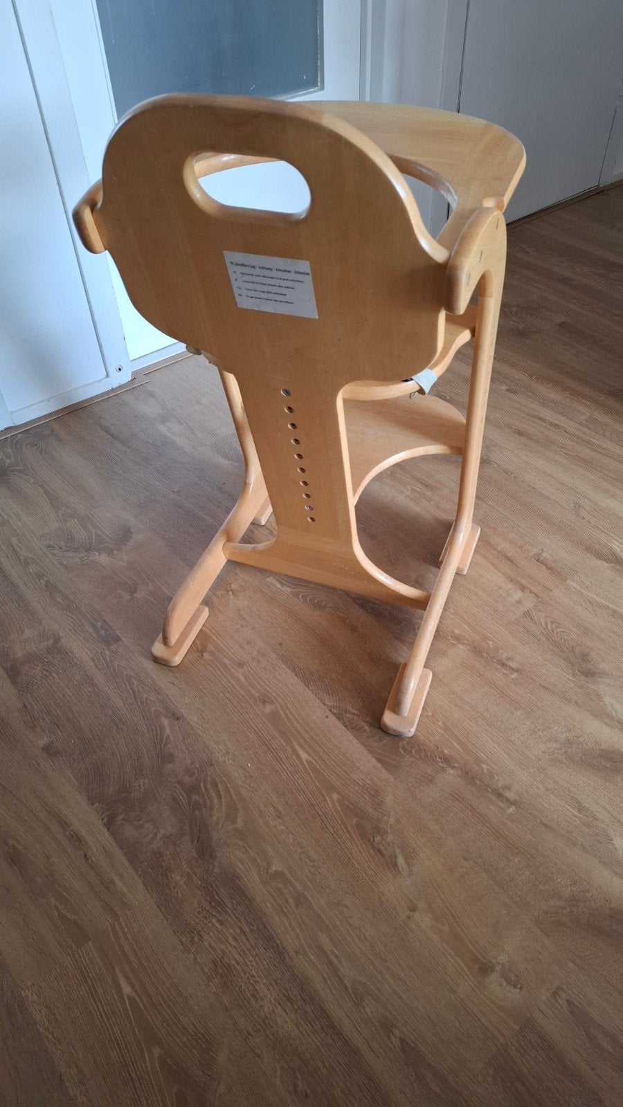 Originele Stokke meegroeistoel met eetblad en kussen, Ophalen