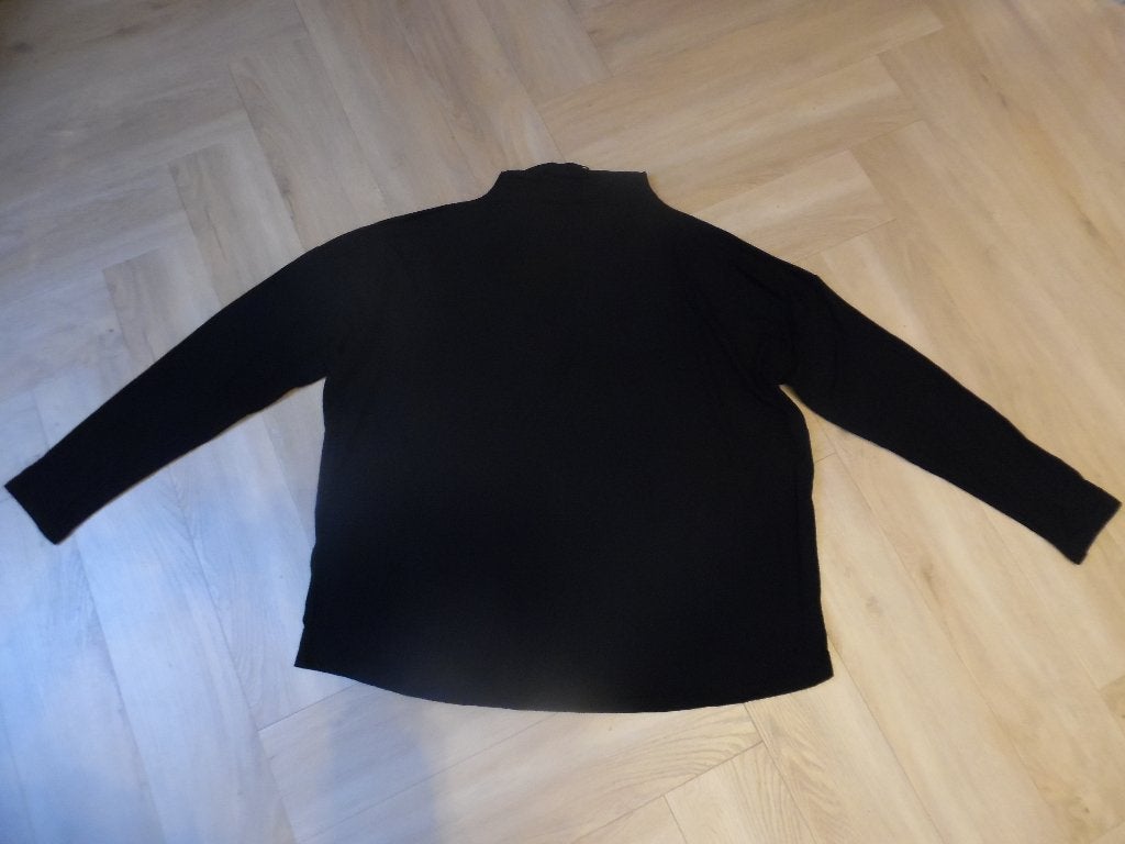 Opus zwarte shirt met lange mouwen mt 38, Kleding | Dames, Maat 38/40 (M), Zwart, Ophalen of Verzenden, Zo goed als nieuw