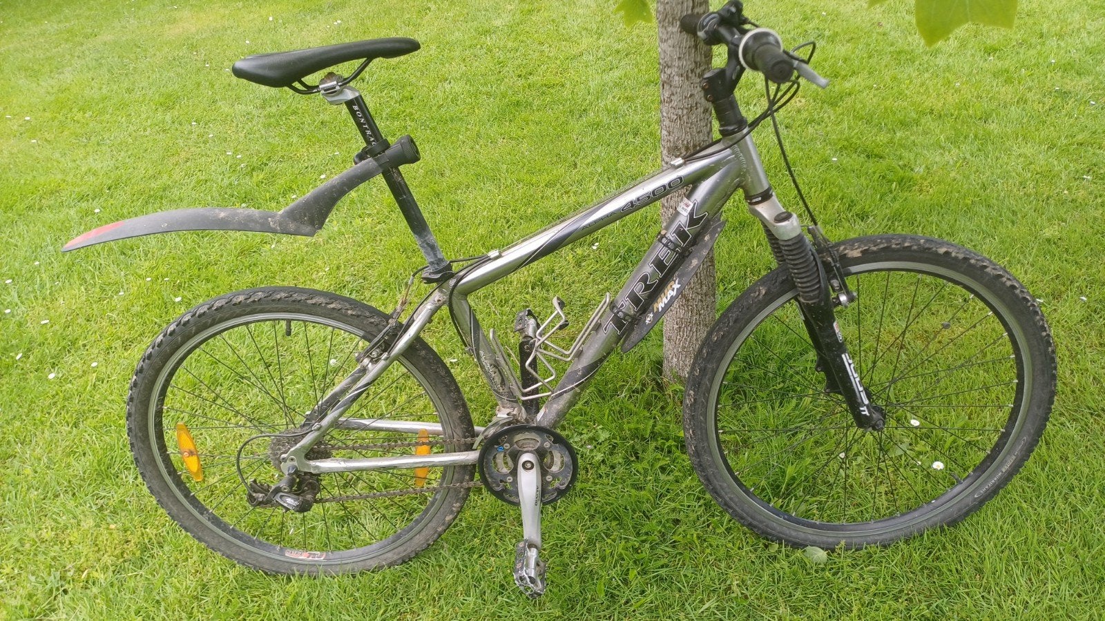 Trek 4500 Mountainbike - Gebruikt maar functioneel, Fietsen en Brommers, Fietsen | Mountainbikes en ATB, Ophalen, Gebruikt, Heren