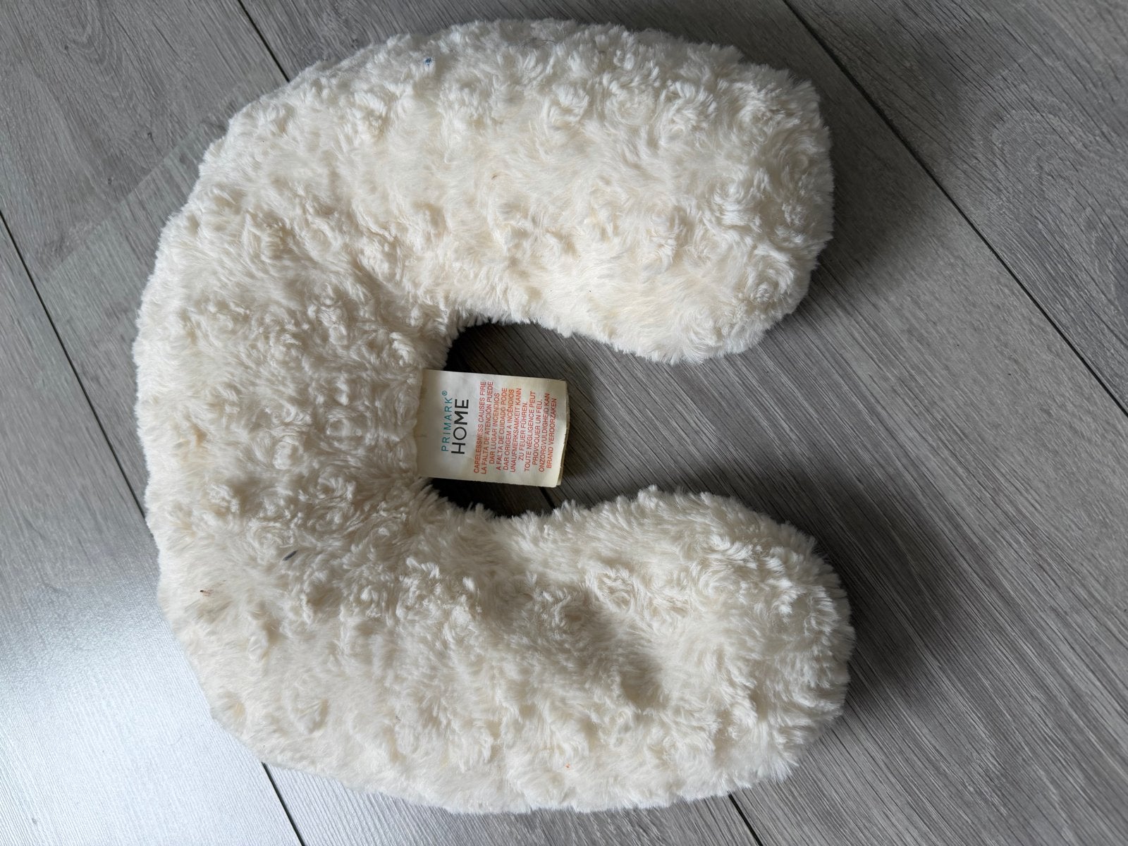 Primark Home Neksteun Kussen - Crème/Wit, Overige merken, Wit, Hoofdkussen, Ophalen of Verzenden