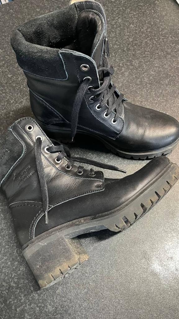 Panama Jack Phoebe B Dames Schoenen Maat 38 Zwart, Zwart, Lage of Enkellaarzen, Ophalen of Verzenden, Gedragen