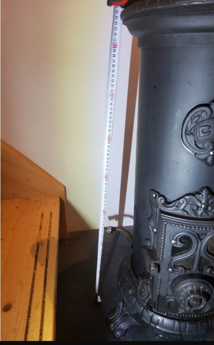 Salamander 7,5 kw Gaskachel  80cm hoog, Huis en Inrichting, Kachels, Gebruikt, Gas, Ophalen of Verzenden, Vrijstaand