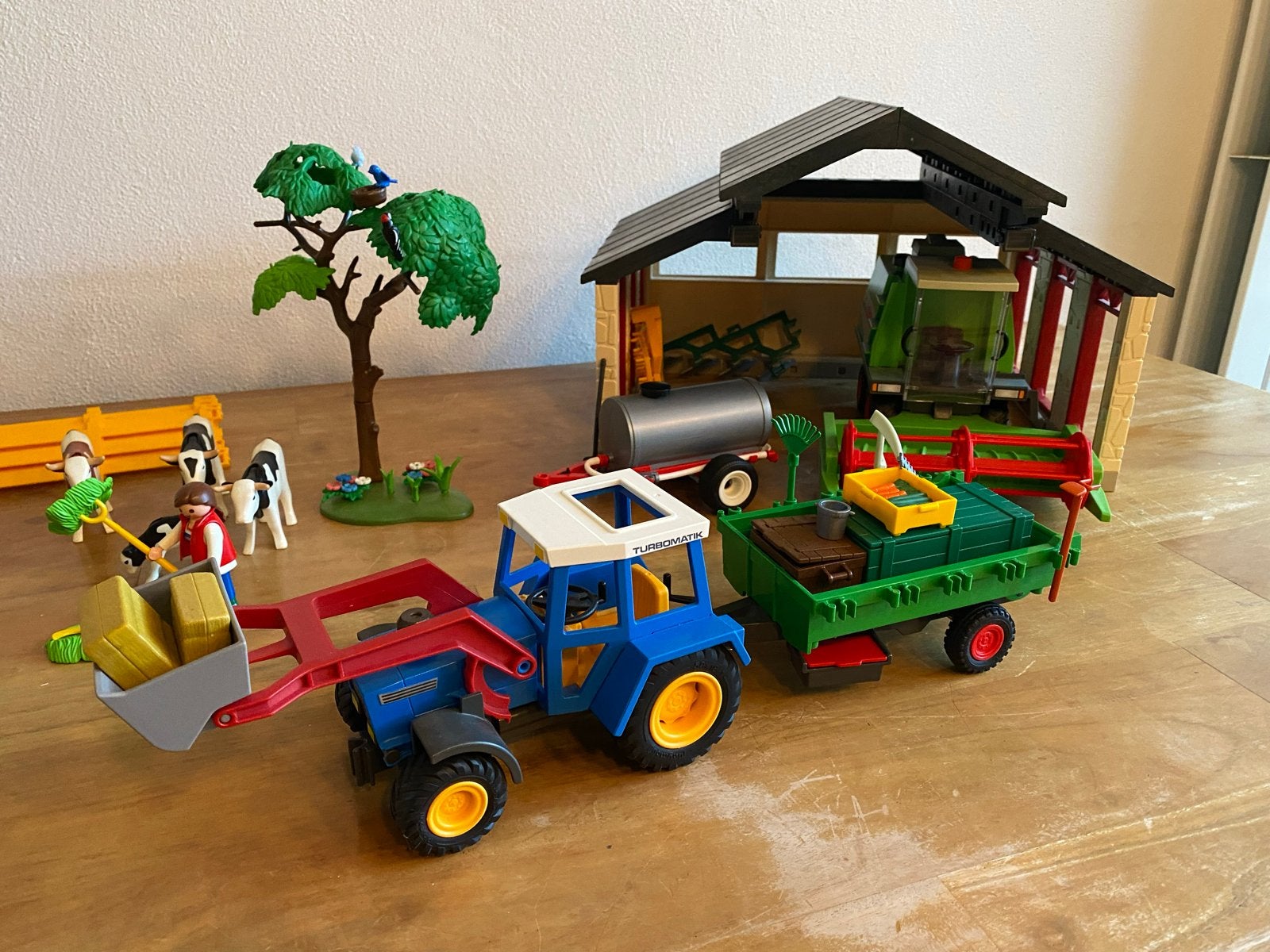 Playmobil Mega boerderij set – 4055. Collectors item., Gebruikt, Overige thema's, Ophalen of Verzenden, Compleet