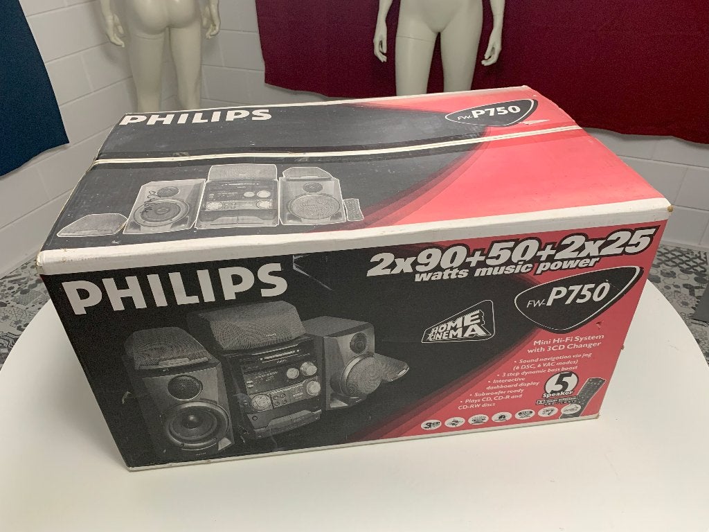 PHILIPS FW-P750 Mini Hi-Fi System Home Cinema, Ophalen, Philips, Gebruikt, 70 watt of meer