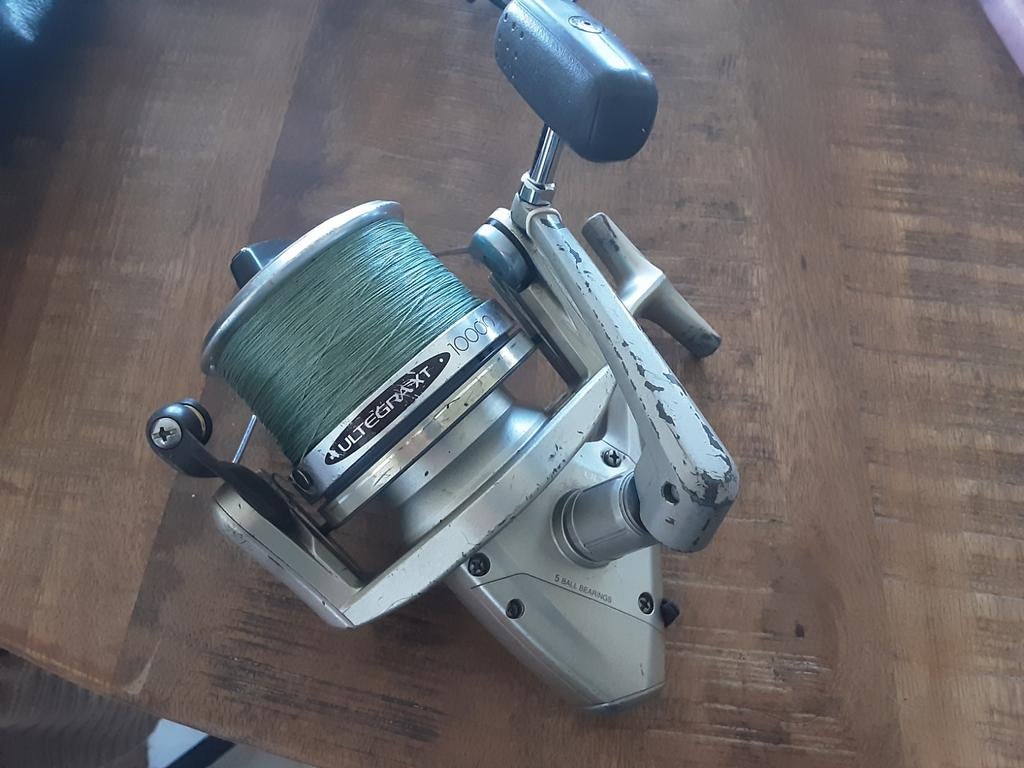 Shimano Ultegra XT 10000 Molen - Karper & Zeevissen, Ophalen of Verzenden, Gebruikt, Molen