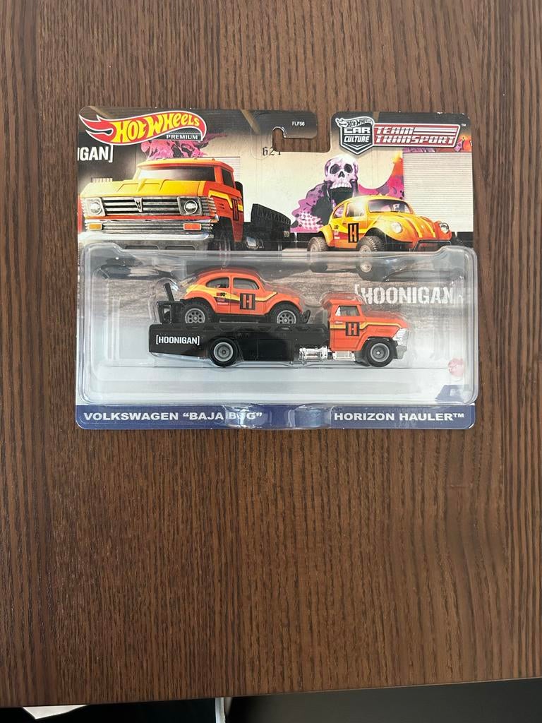 Hot Wheels Team Transport VW Baja Bug & Horizon Hauler, Hobby en Vrije tijd, Modelauto's | Overige schalen, Ophalen of Verzenden