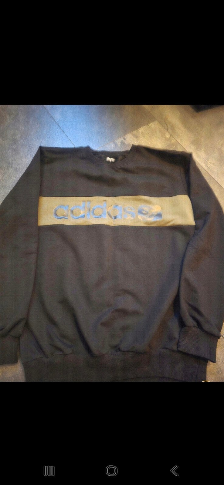 adidas trui (maat S) origineel, Ophalen of Verzenden, Zo goed als nieuw, Zwart