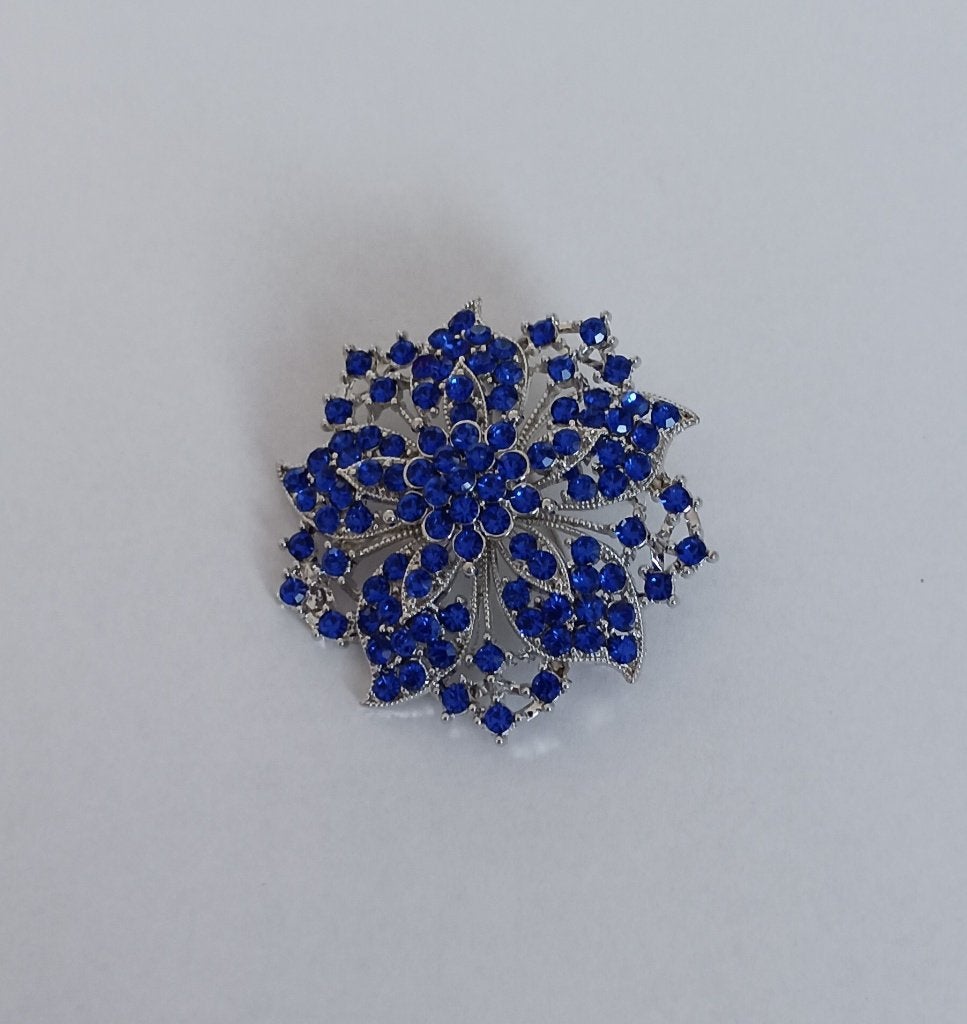 Bloem broche, Sieraden, Tassen en Uiterlijk, Broches, Overige materialen, 4 tot 7 cm, Overige kleuren, Nieuw