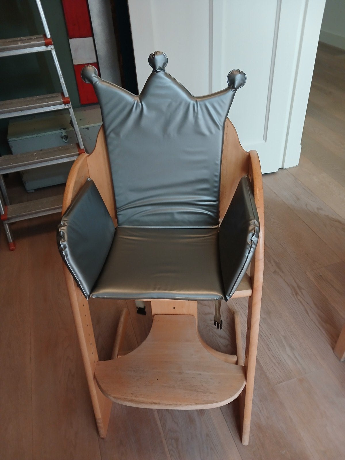 Vintage kinderstoel, Ophalen, Gebruikt, Meegroeistoel