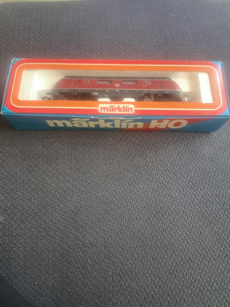 Marklin model 3021 in ovp, Wisselstroom, Gebruikt, Locomotief, Ophalen of Verzenden