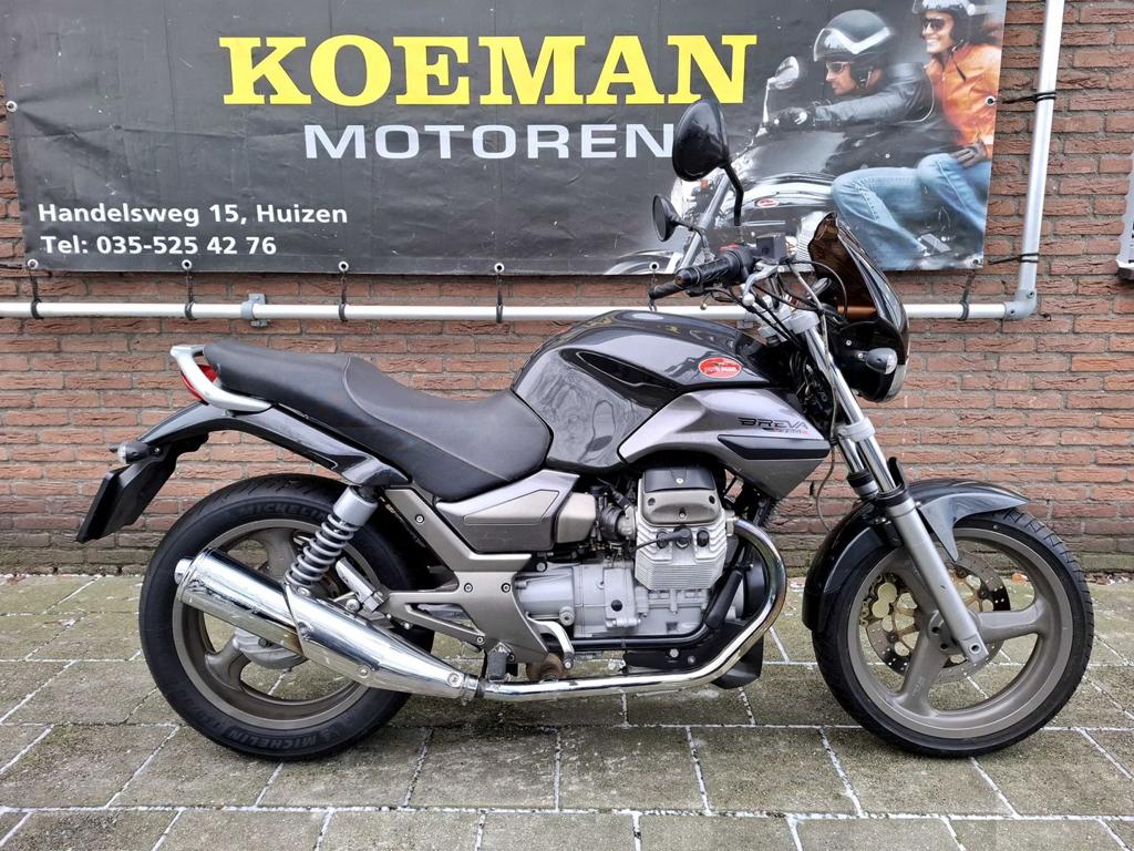MOTO GUZZI Breva 750 (bj 2004) Cardan leuke motor garantie, Motoren, 2 cilinders, 744 cc, Motorrijbewijs A, Bedrijf