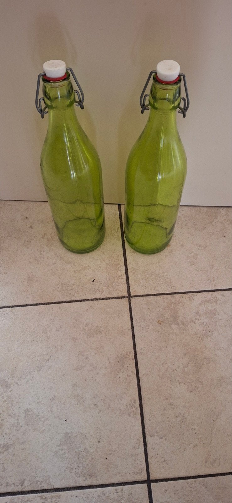 Beugel flessen italie, Ophalen of Verzenden, Overige kleuren, Glas