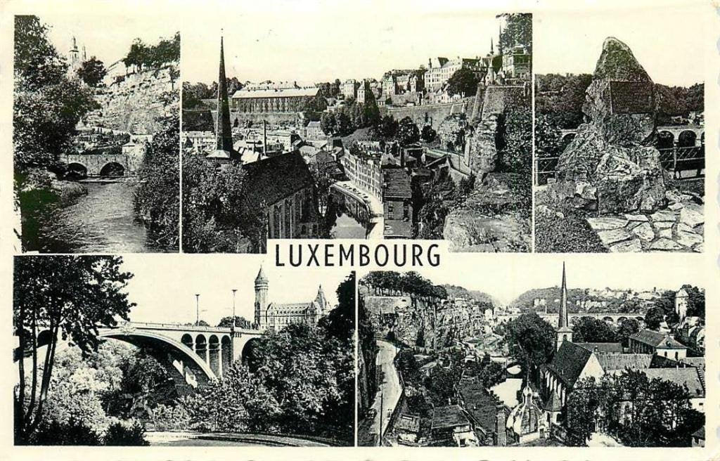 381-133-025 Luxembourg, Verzenden, Voor 1920, Overig Europa