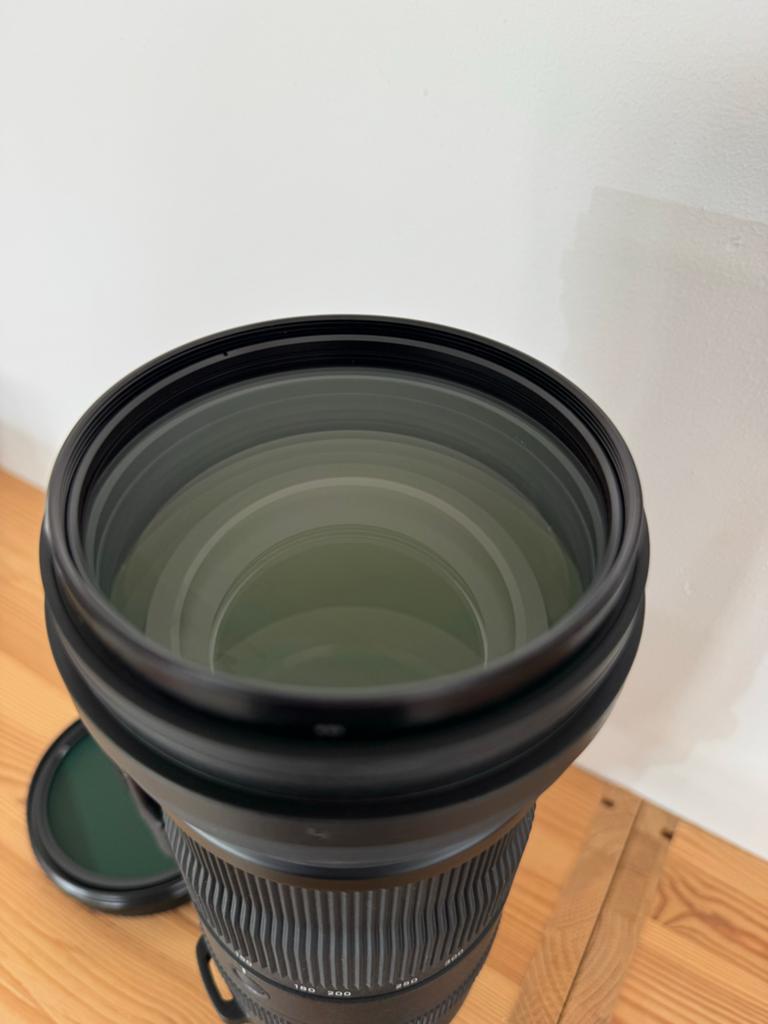Sigma 150-600mm f5.0-6.3 DG DN OS Sport + UV filter, Ophalen, Zo goed als nieuw, Telelens, Zoom