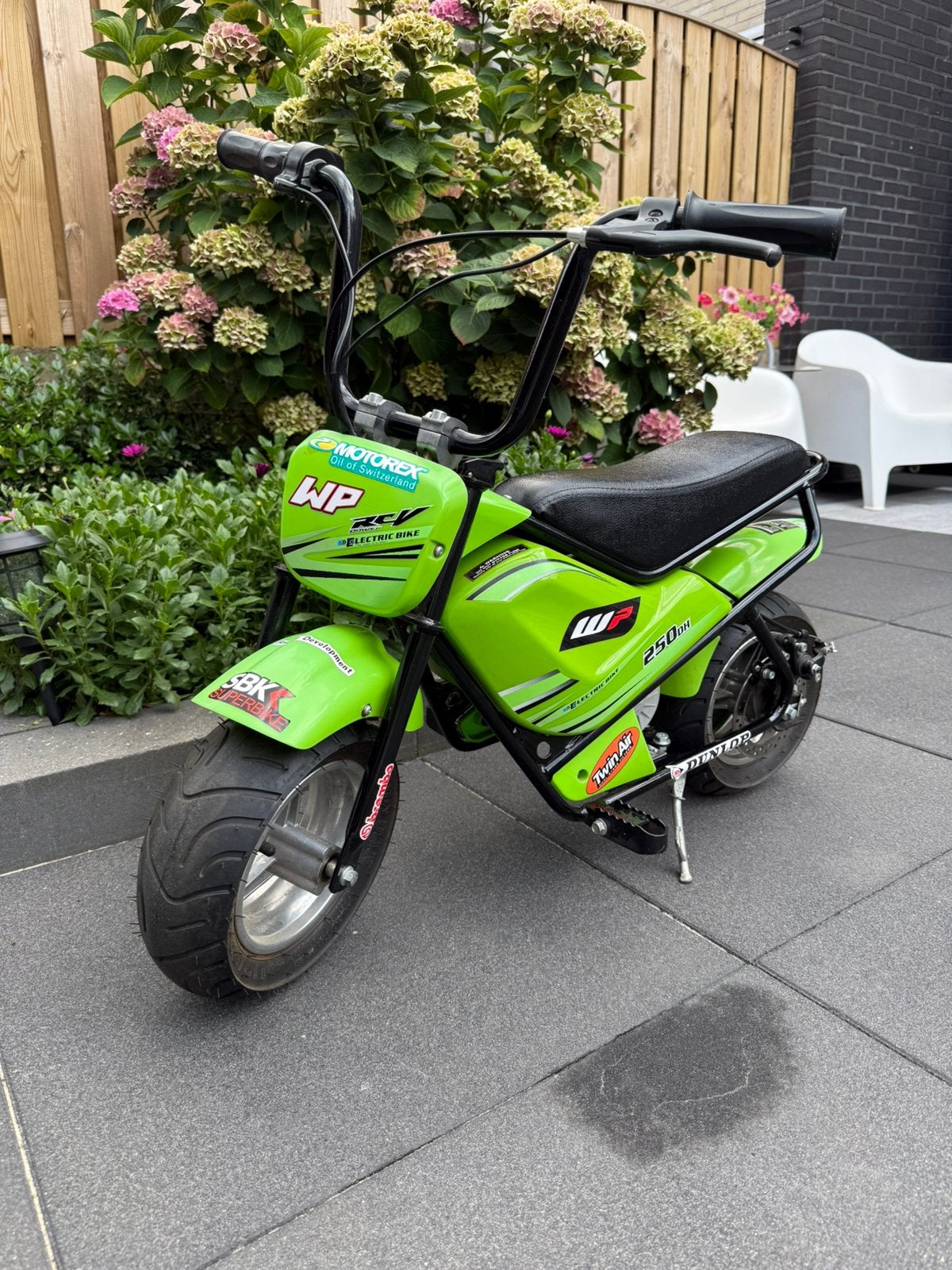 Stoere Elektrische Kinder Mini Bike / Crossmotor 250W / 24V, Ophalen, Zo goed als nieuw, Overige typen