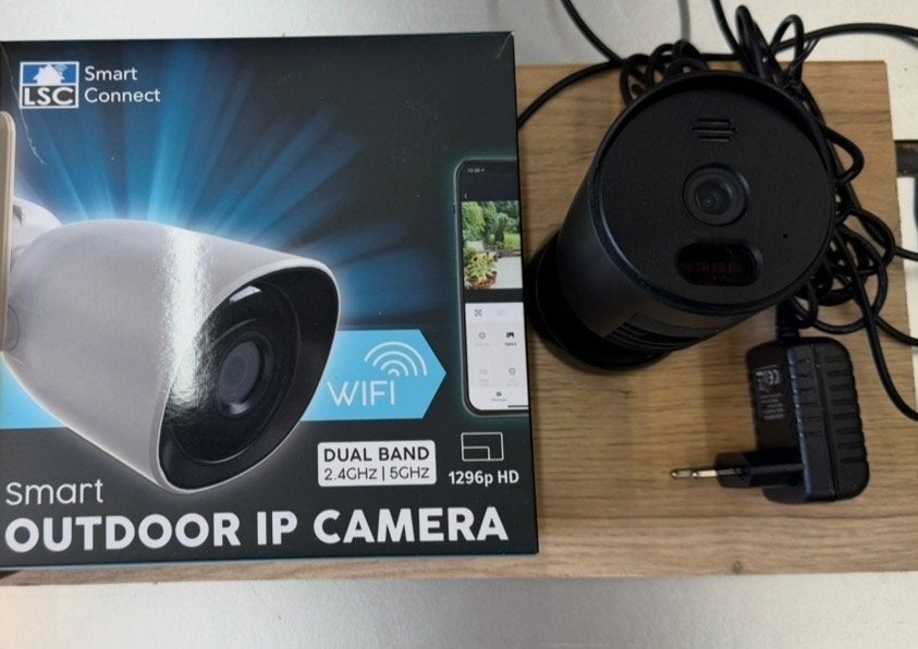 2x LSC Camera’s, Ophalen, Zo goed als nieuw, Buitencamera