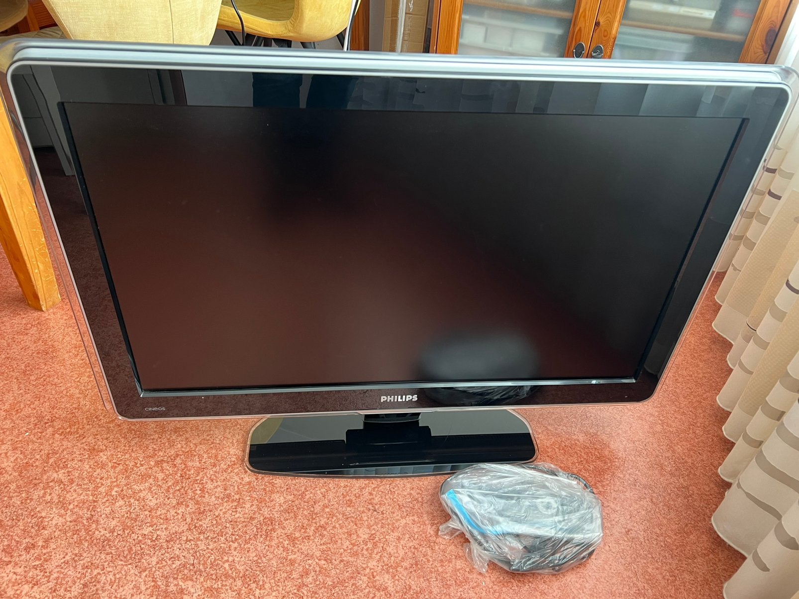 Philips tv met Ambilight model 37PFL9603D/10, Ophalen, Philips, Gebruikt, LCD