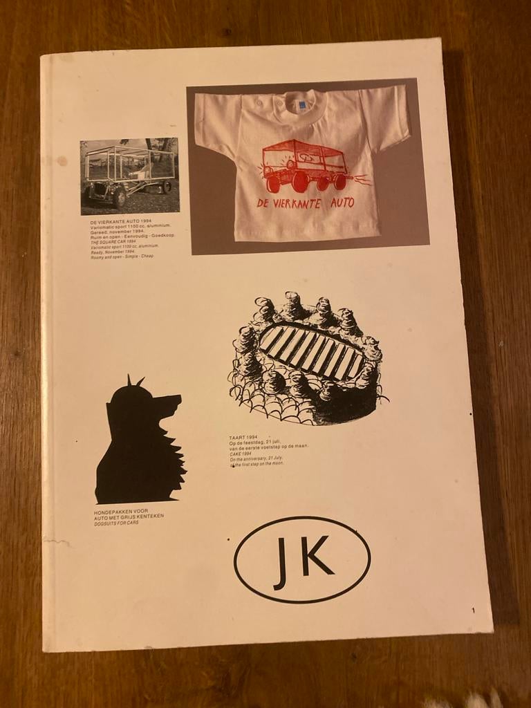 De Vierkante Auto - Kunstboek met unieke ontwerpen, Boeken, Ophalen of Verzenden, Gelezen