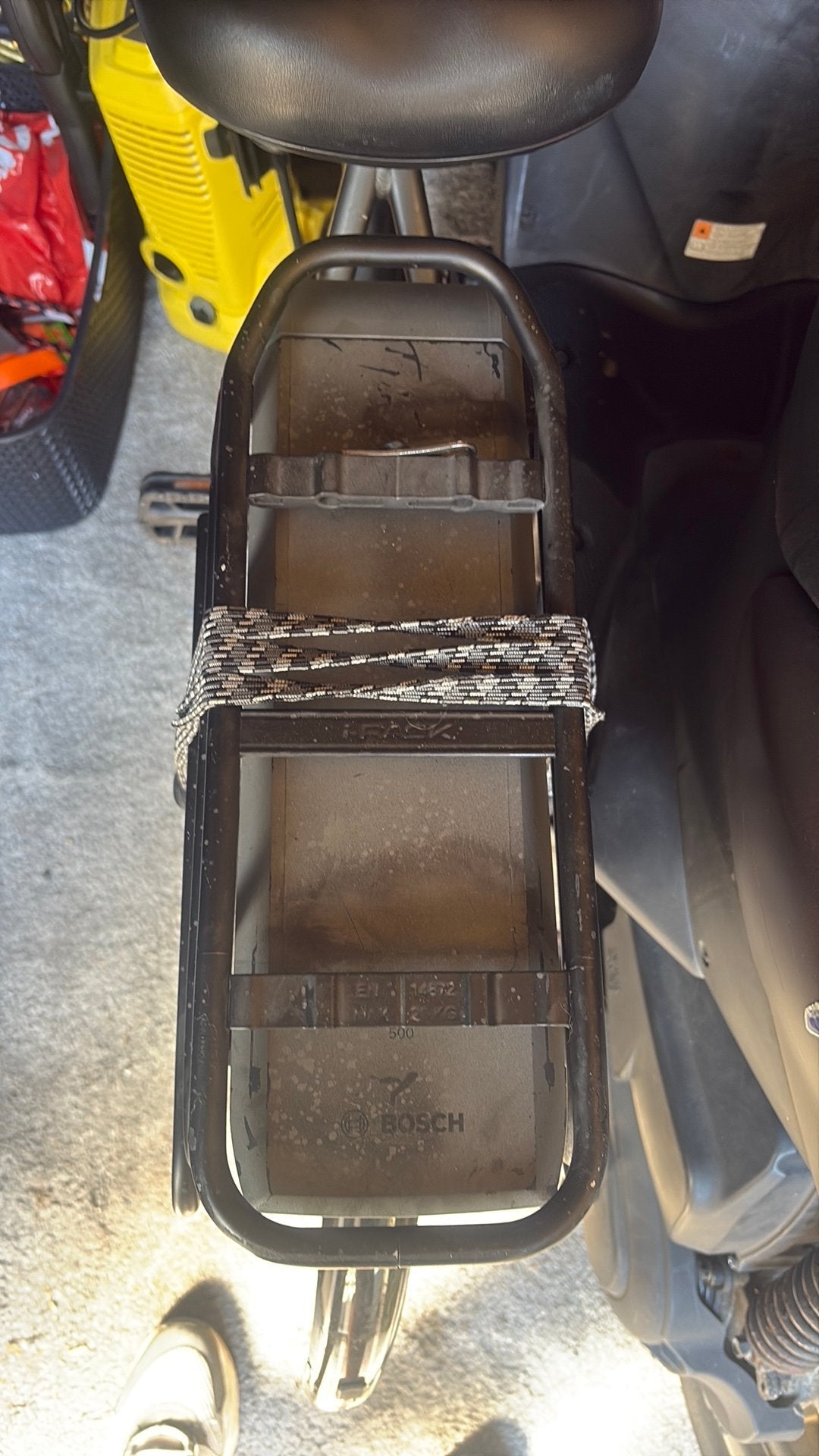 Bosch powerpack 500 accu goeie accu, Fietsen en Brommers, Fietsaccessoires | Fietsaccu's, Ophalen of Verzenden, Gebruikt
