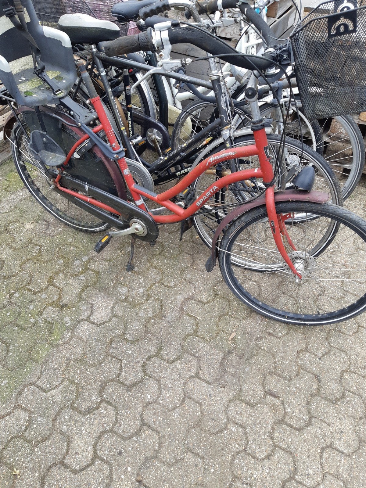 5 fietsen opknappers+onderdelen, Ophalen, Gebruikt