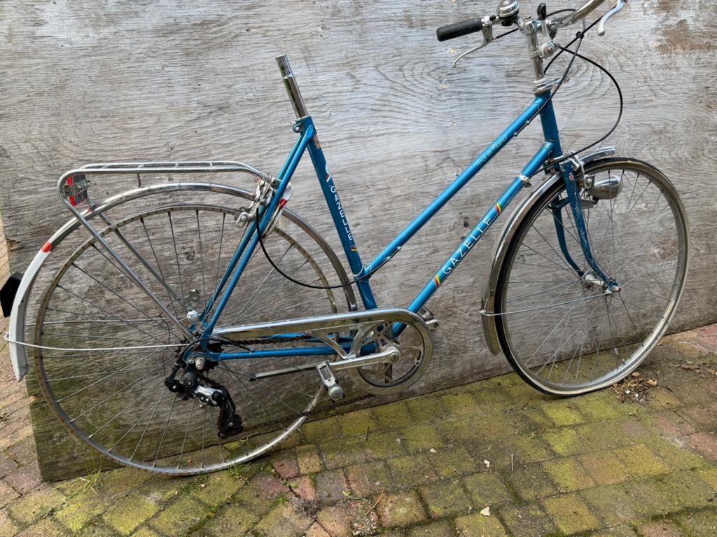 Opknapper gazelle tour de france, Fietsen en Brommers, Fietsen | Oldtimers, 55 tot 59 cm, Ophalen
