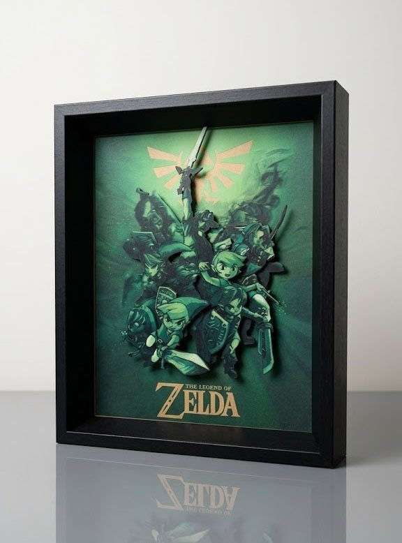 Partij 3D-wanddecoratie met The Legend of Zelda afbeelding, NHP International, Nieuw, Ophalen of Verzenden, Info@nhp-international.com