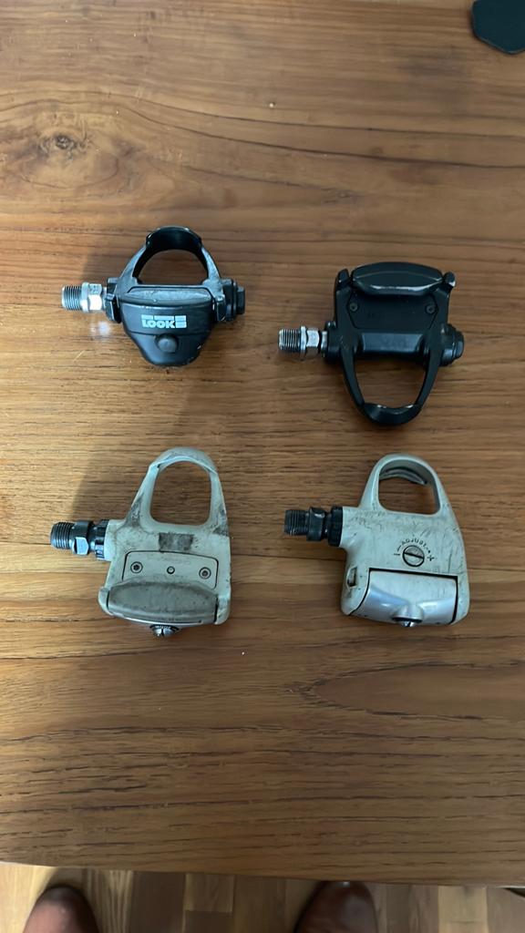 Pedalen  Look en Shimano pd-1056., Ophalen of Verzenden